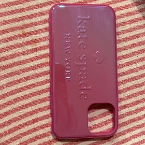 KATE SPADE IPHONE 13 HOLOGRAPHIC PINK
